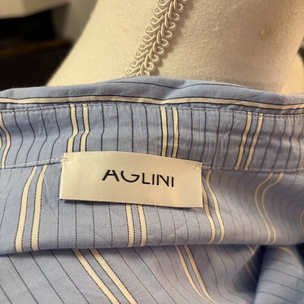 AGLINI PINSTRIPE DRESS - Picture 6 of 8